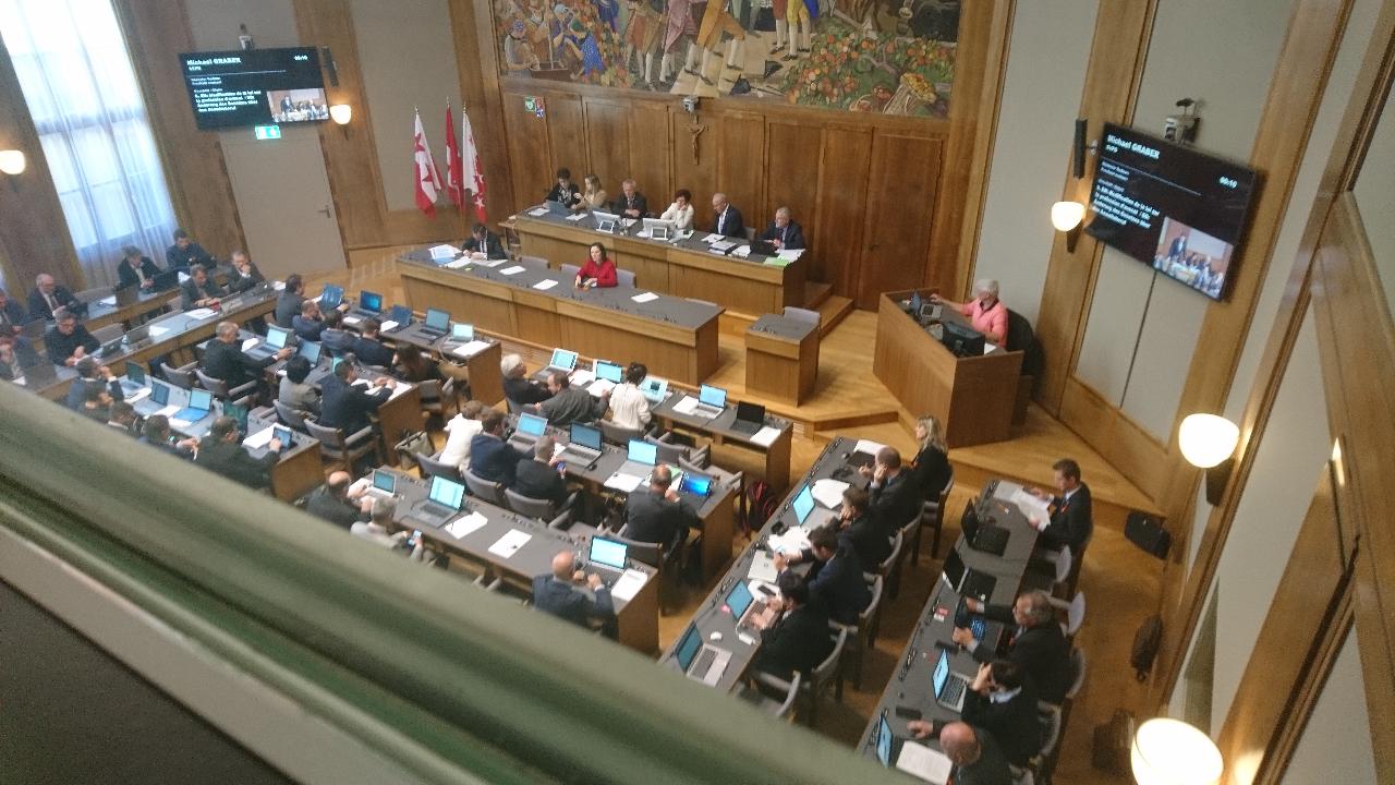 Grand conseil valaisan : le Canton va encourager le rapprochement entre le Haut et le Bas